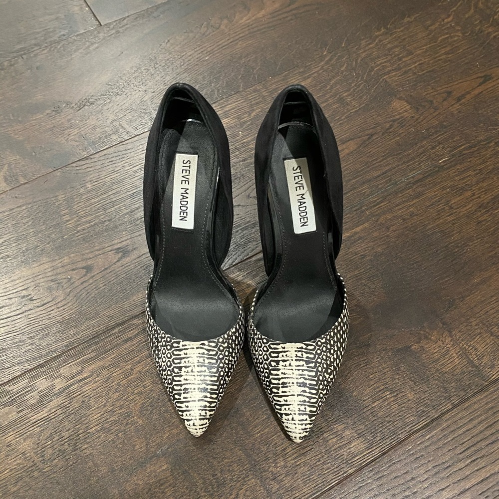 Steve Madden Snake Print Heels